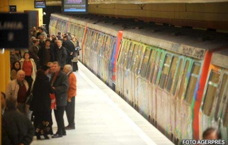 Dupa greva, urmeaza statia serbarii: 4,4 mld. de calatori au mers cu metroul in 30 de ani de existenta