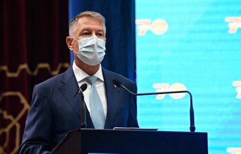 Klaus Iohannis: „Datele de astăzi ale pandemiei ne arată motive de optimism”