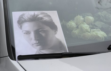 Actrița Draga Olteanu Matei, înmormântată cu onoruri militare, lângă soțul ei