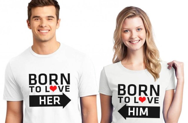 Cât de cool este să oferi în dar tricouri pentru cupluri?