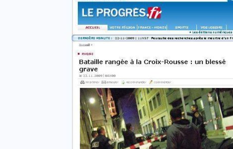 Scandal cu injunghieri intre romani, la Lyon