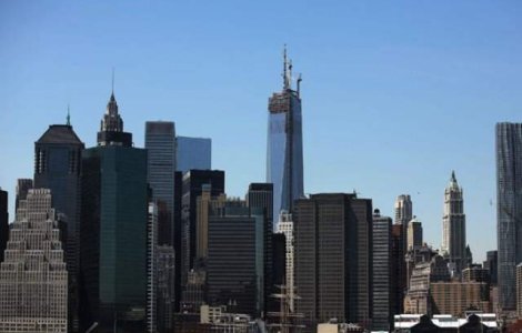 Varful Turnului One al noului complex WTC din New York a fost instalat