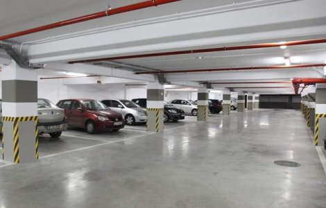 Parcare supraetajata, pusa la dispozitie pentru concertul Depeche Mode