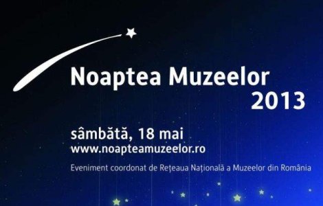Noaptea Muzeelor, organizata pe 18 mai