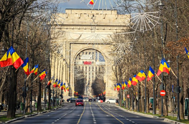 Trafic restricționat în Capitală din cauza repetițiilor și ceremoniei Zilei Naţionale a României