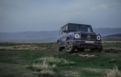 Mercedes-Benz Clasa G: experiență în off-road cu modelul producătorului german