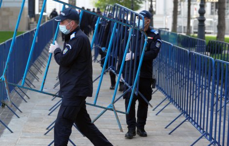 Jandarmeria București: „Organizarea ceremoniilor este permisă cu cel mult 400 de persoane”