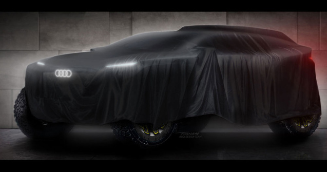 Audi anunță intrarea în Raliul Dakar cu o mașină electrică cu motor TFSI