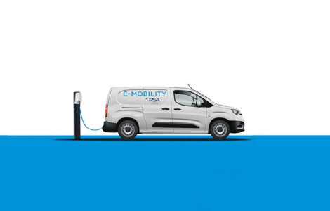 Peugeot Partner, Citroen Berlingo Van și Opel Combo vor avea versiuni electrice