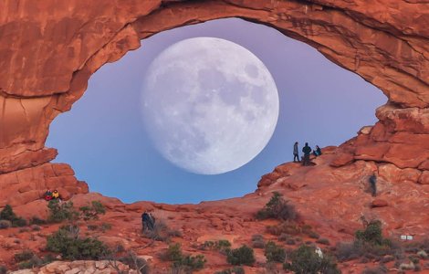  Top  Nu e Photoshop: 10 imagini cu Luna care par desprinse din filmele SF