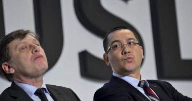 Ponta si Antonescu, impreuna la Conferinta nationala de alegeri a TNL