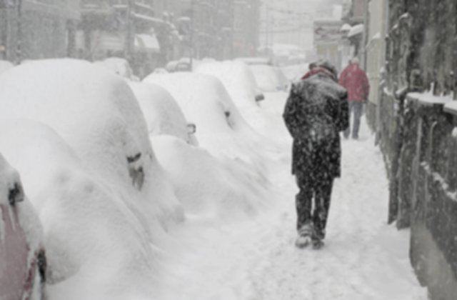 Cod GALBEN de ploi, ninsori abundente și viscol până vineri. Harta cu zonele vizate