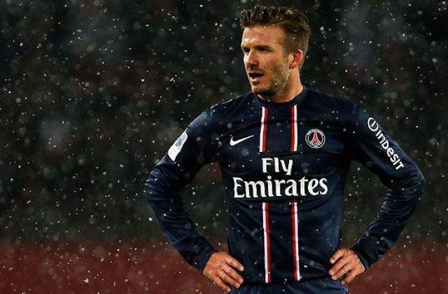 Beckham s-a despartit cu ochii in lacrimi de Paris