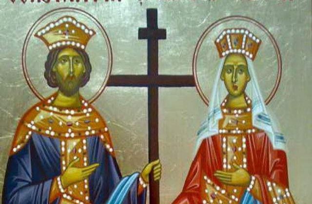 Peste 1,7 mil. de romani isi serbeaza onomastica de Sf. Constantin si Elena