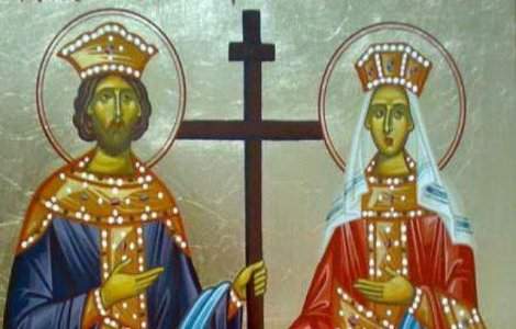 Peste 1,7 mil. de romani isi serbeaza onomastica de Sf. Constantin si Elena