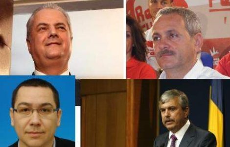 4 lideri, un partid: Cine il va urma pe Geoana la presedintia PSD?