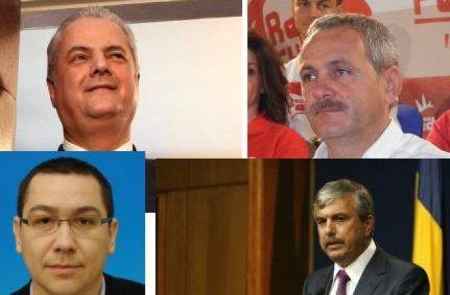 4 lideri, un partid: Cine il va urma pe Geoana la presedintia PSD?