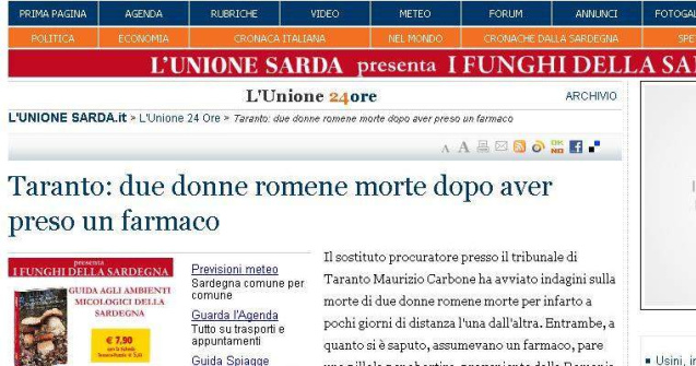Doua romance au murit in Italia dupa ce au luat pastile pentru avort aduse din Romania