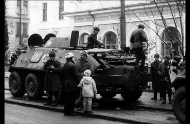 Nou protest anticomunist in Piata Universitatii
