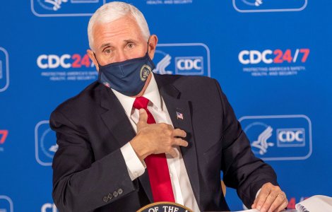 Vicepreşedintele american, Mike Pence, va fi vaccinat anti-Covid-19 în public