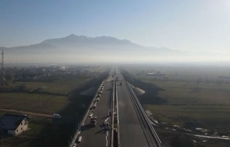 România inaugurează Râșnov - Cristian din cadrul autostrăzii A3 București