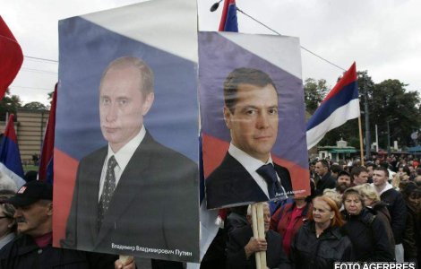 Putin si Medvedev, in lupta la urmatoarele prezidentiale din Rusia?