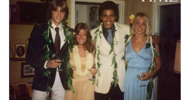 Barack Obama in 1979: Pozele de bal ale presedintelui SUA