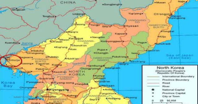 Un nou oras nord-coreean, Sinuiju, deschis turistilor occidentali