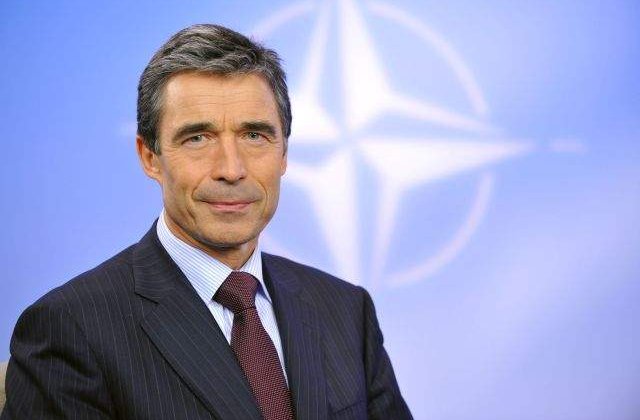 Secretarul general NATO, Anders Fogh Rasmussen, la Bucuresti