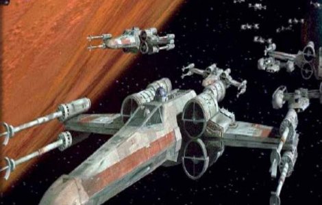 O nava din "Star Wars", realizata din Lego, in Time Square