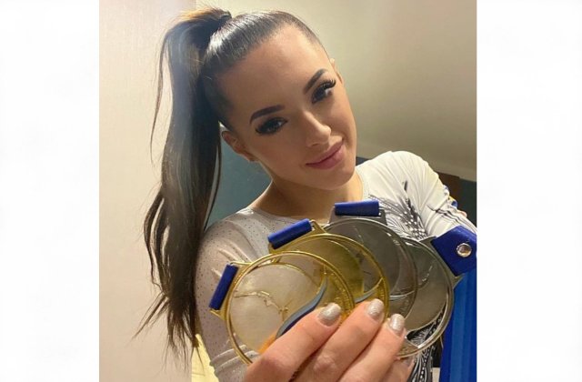Larisa Iordache, după câștigarea a 4 medalii la Europenele de gimnastică: „Cu greu mai speram la o revenire”