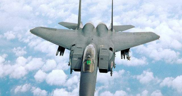 Un avion american F-15 a cazut in mare in largul Japoniei