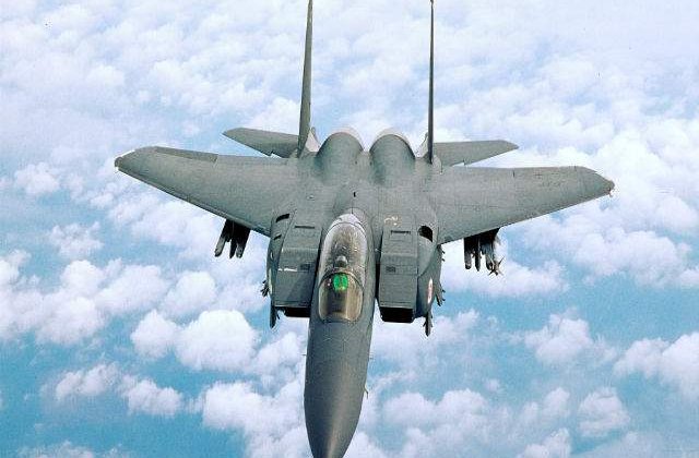 Un avion american F-15 a cazut in mare in largul Japoniei