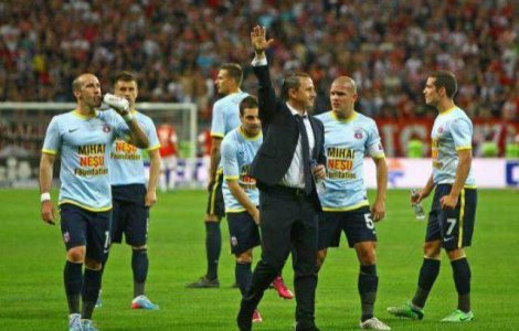 Steaua celebreaza titlul. Traficul din zona Parlamentului, restrictionat