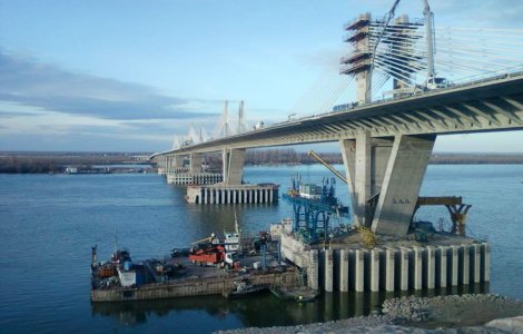 Podul Calafat-Vidin va fi inaugurat in 14 iunie