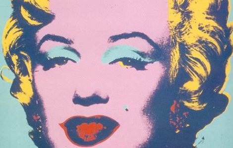 Serigrafii "Marilyn" de Andy Warhol, scoase la licitatie in Capitala