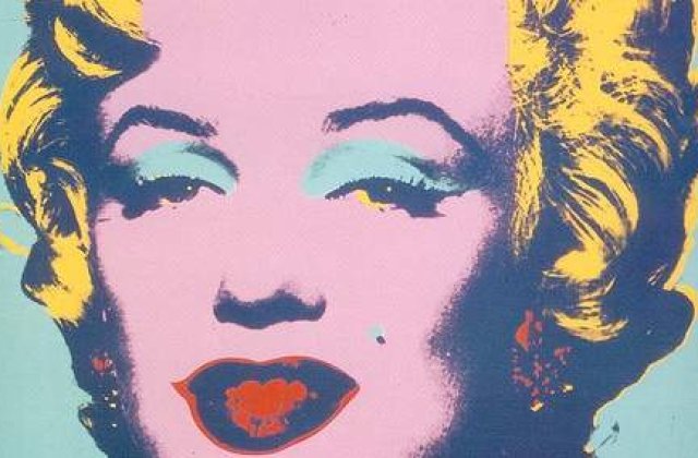 Serigrafii "Marilyn" de Andy Warhol, scoase la licitatie in Capitala