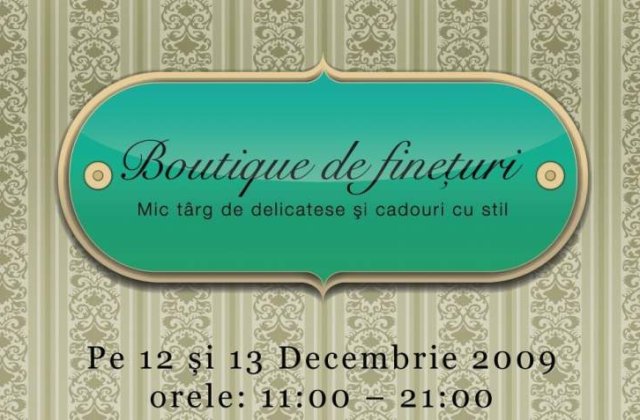 "Boutique de Fineturi", pentru cei mai exigenti Mosi Craciun