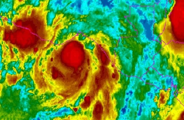 Uraganul Barbara, retrogradat la rangul de furtuna tropicala