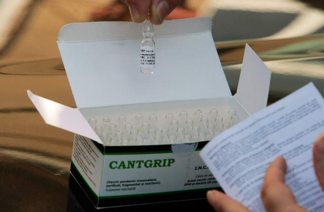 Romania acorda gratuit Moldovei, Ucrainei si Macedoniei peste un milion de doze de vaccin AH1N1