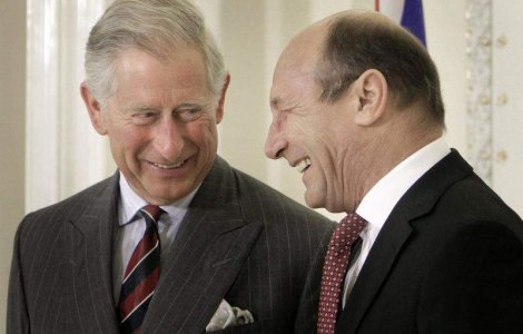 Presedintele Basescu il primeste luni la Cotroceni pe Printul Charles