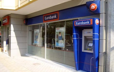 Eurobank a inregistrat un profit net de 4,3 mil. euro in Romania