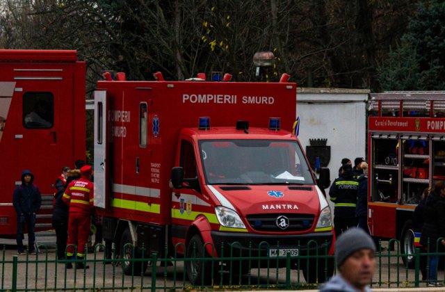 Incendiu la Secția de Psihiatrie a Spitalului Municipal Roman. 17 pacienți au fost evacuați