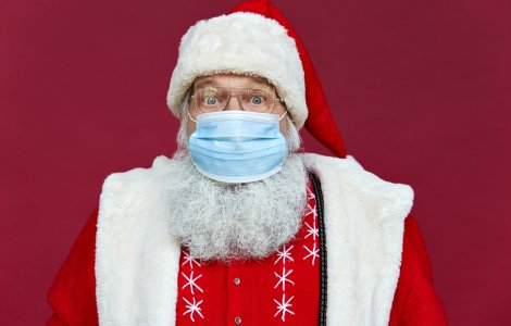 Un bărbat costumat în Moș Crăciun a infectat 44 de persoane dintr-un spital