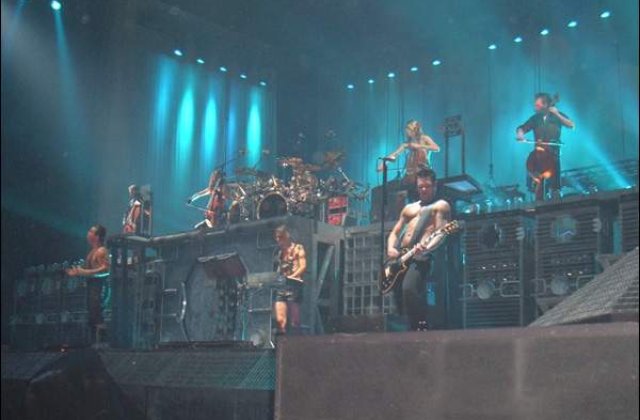 Rammstein, in concert pentru prima oara in Romania