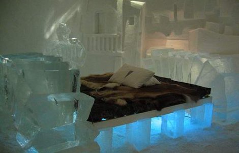 Hotel de gheata la Balea Lac