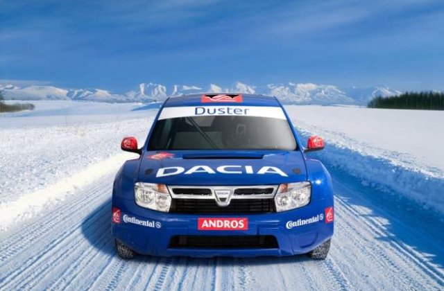 Alain Prost si Dacia Duster au marcat a doua victorie in Trofeul Andros