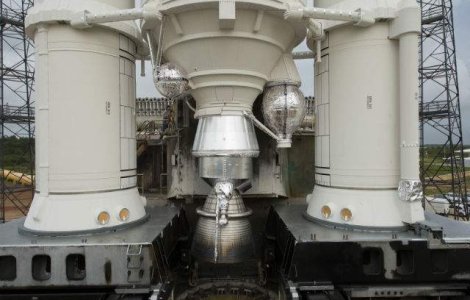 ATV-ul Albert Einstein, lansat cu succes spre ISS