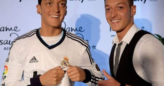 Jucatorul german Mesut Ozil are o statuie de ceara la muzeul Madame Tussauds