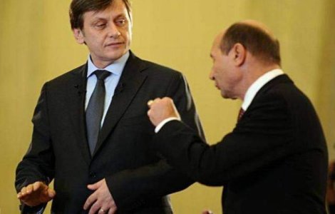 Contre intre Basescu si Antonescu pe tema Legii referendumului